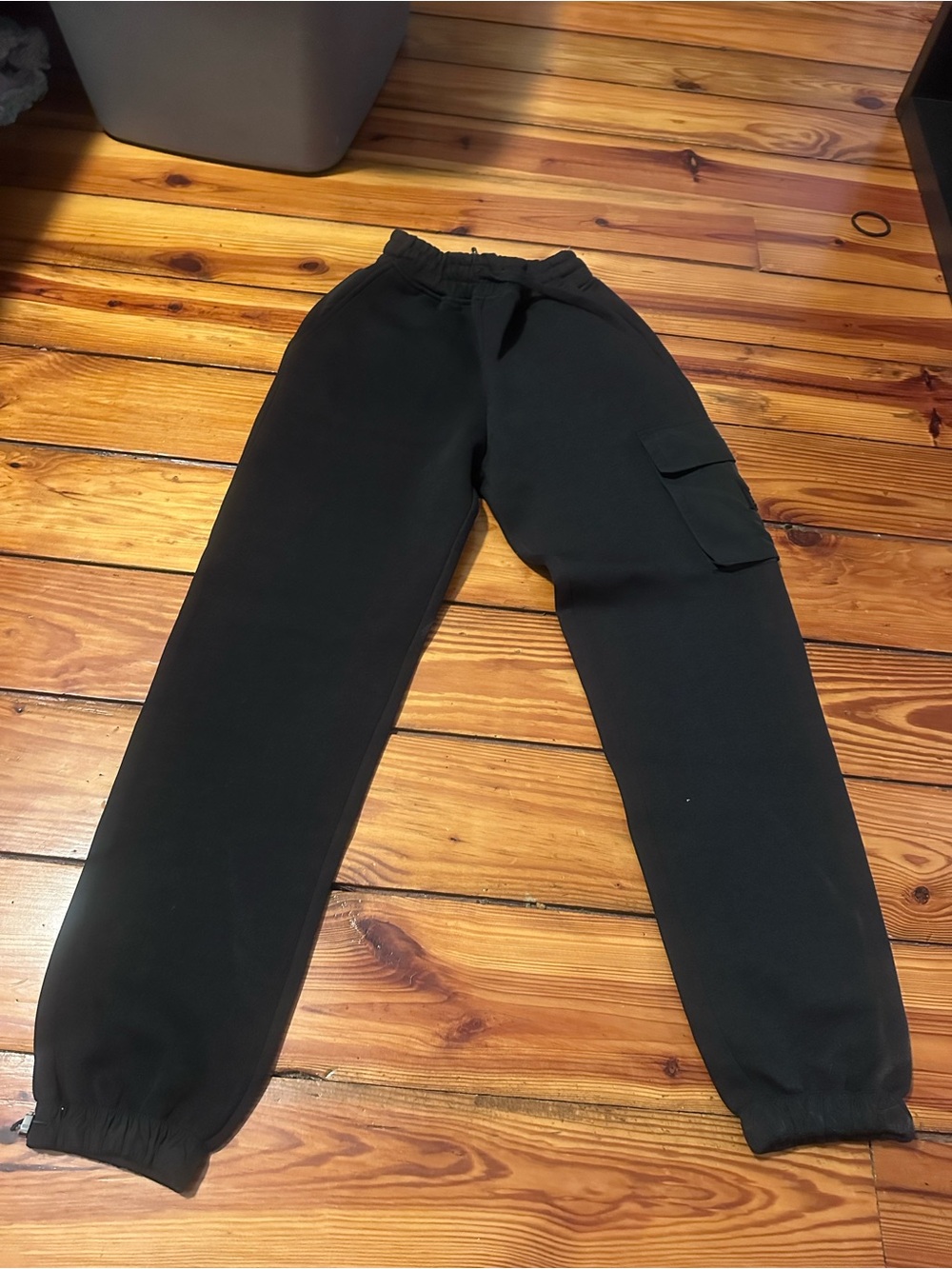 Mackage Black Jogger Sweatpants with Elastic Waist